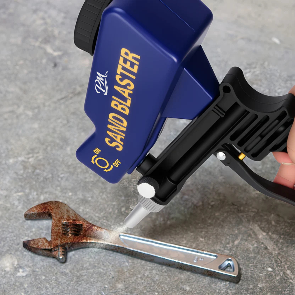 Portable Sandblaster – 600cc, Ergonomic, Paint & Rust Removal