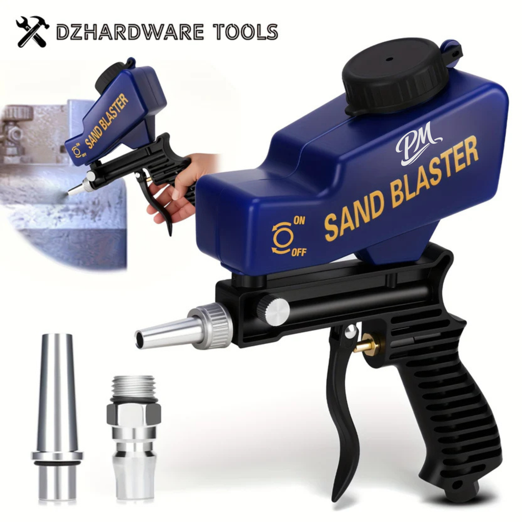 Portable Sandblaster – 600cc, Ergonomic, Paint & Rust Removal