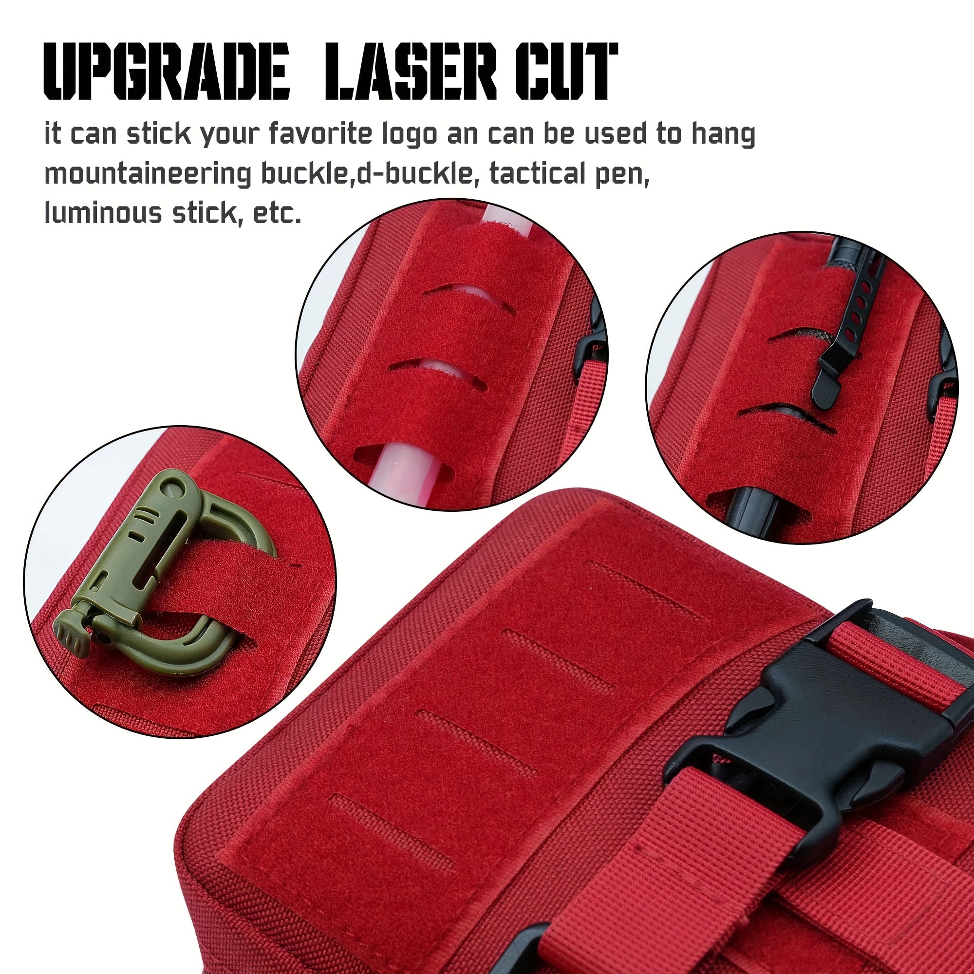 Tactical IFAK Pouch – MOLLE Compatible, Rip-Away EMT First Aid