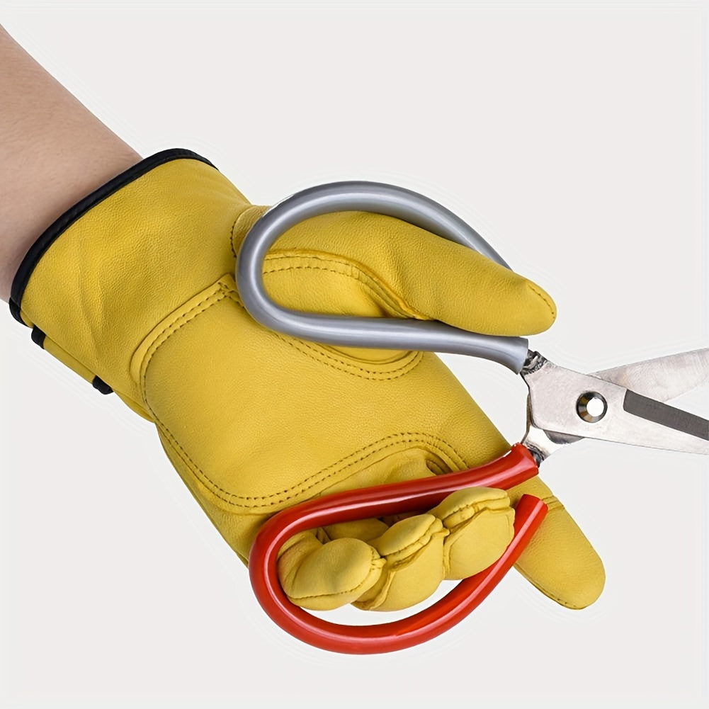 Durable Faux Leather Work Gloves – Safety & All-Purpose Use