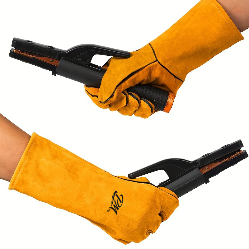 Welding Gloves – Heat & Abrasion Resistant, Reinforced Leather