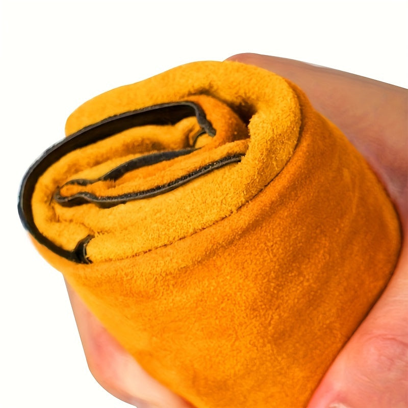 Welding Gloves – Heat & Abrasion Resistant, Reinforced Leather
