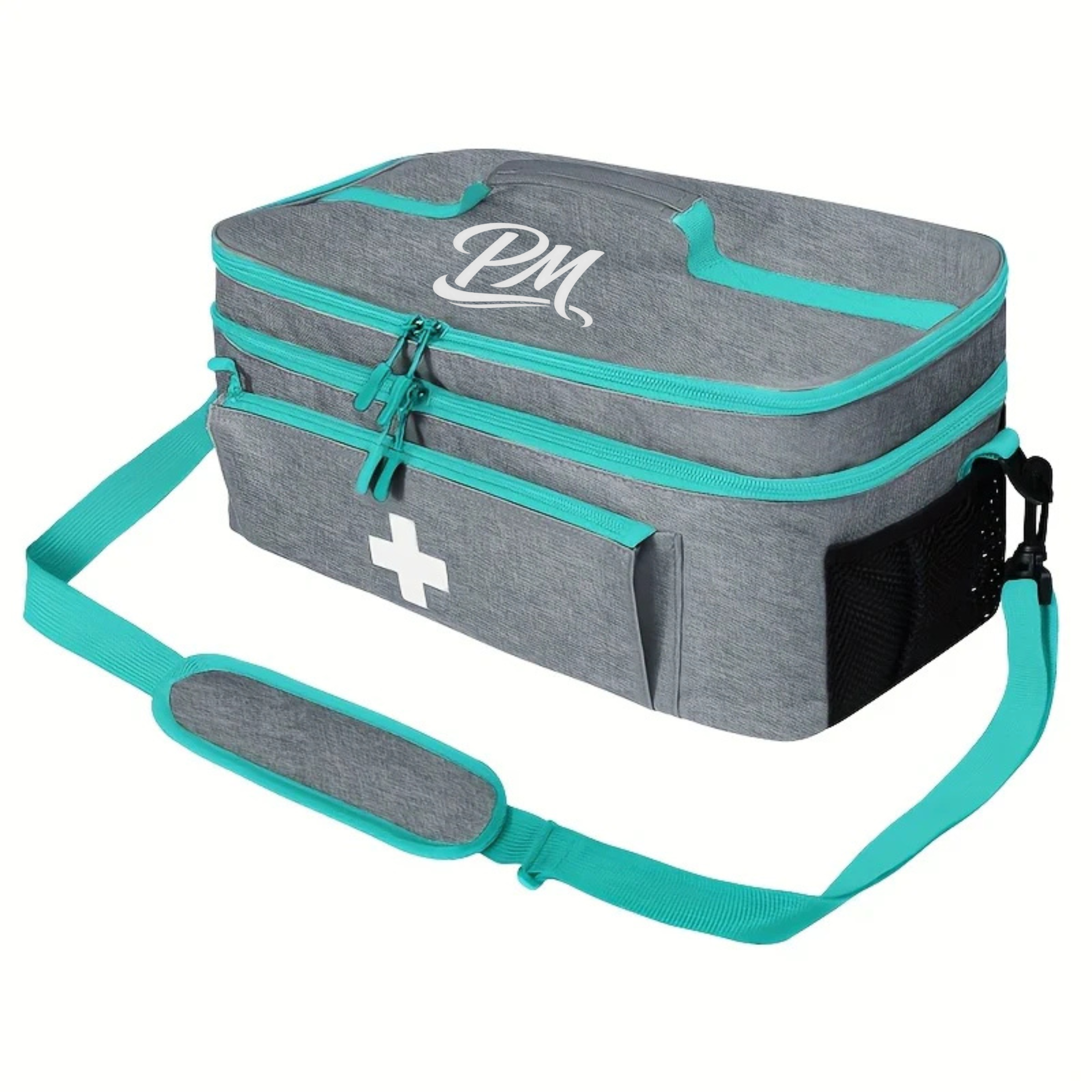 Portable Multi-Layer Medicine Bag – Large Capacity, First Aid Ready