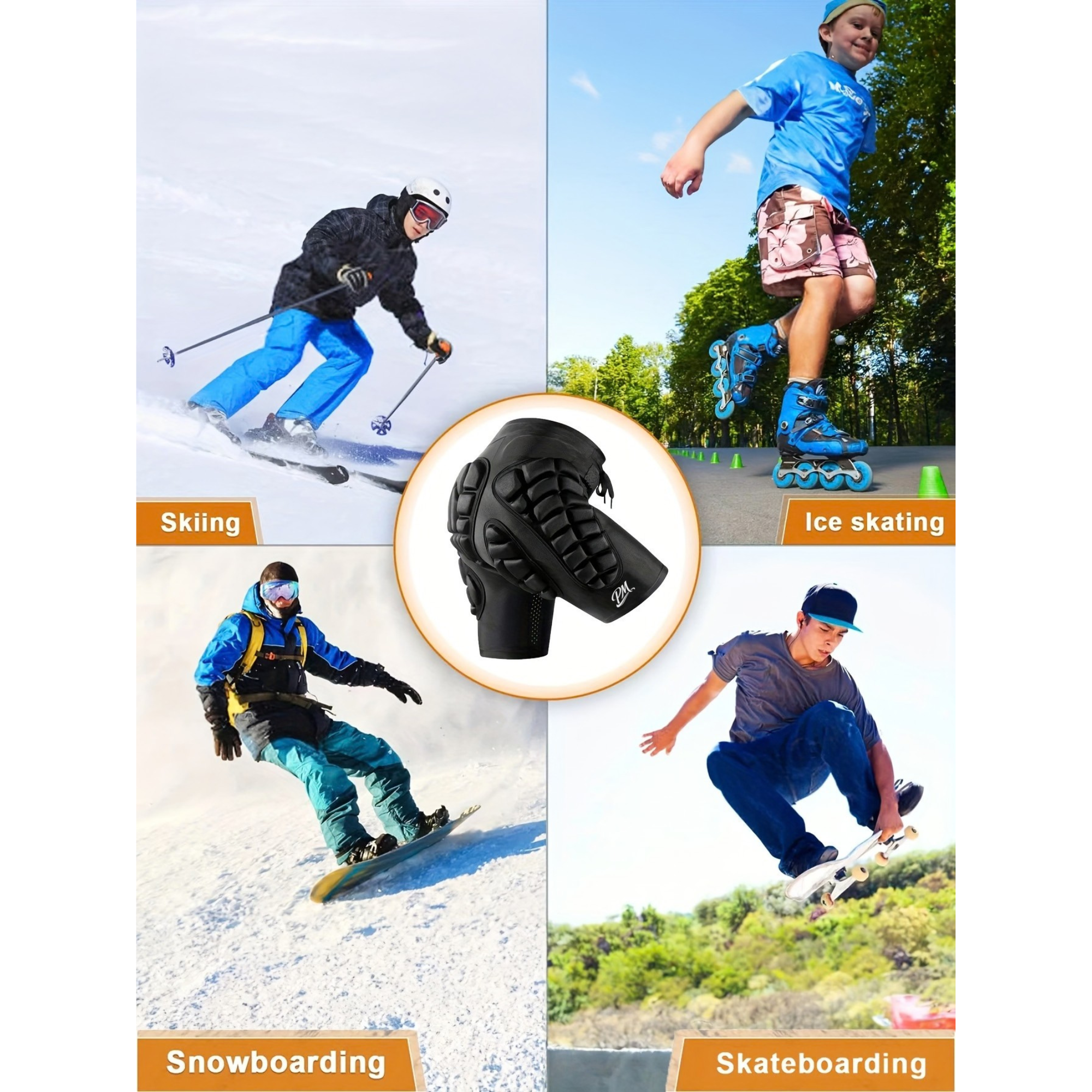 Para-Mount Padded Protective Shorts – 3D Hip & Tailbone Protection