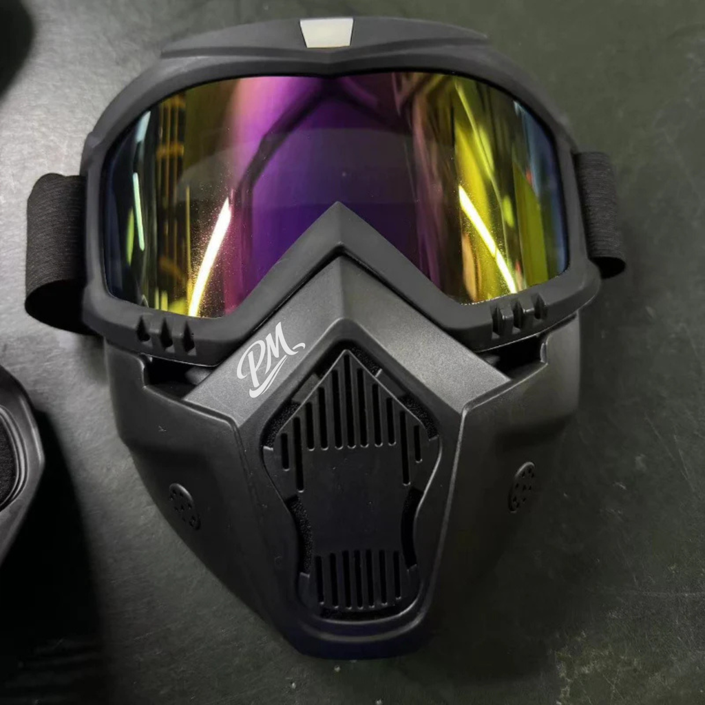 Transparent Face Shield – HD Vision, Detachable, 4 Colors