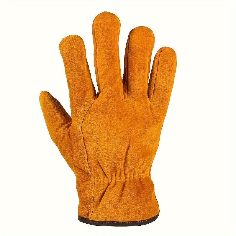 Welding Gloves – Heat & Abrasion Resistant, Reinforced Leather