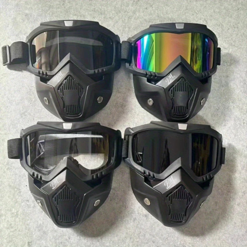 Transparent Face Shield – HD Vision, Detachable, 4 Colors