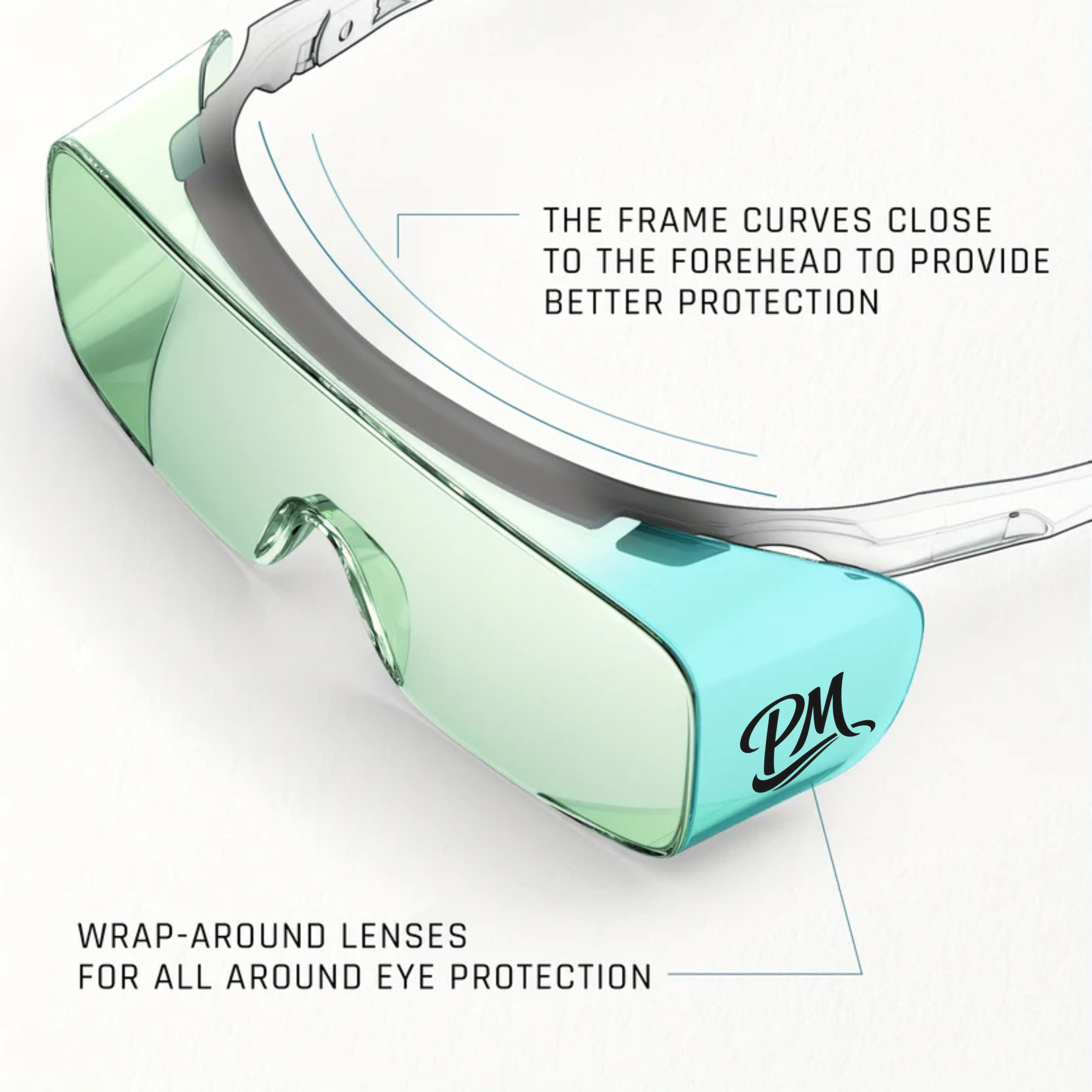 Anti-Fog Safety Glasses – Blue Light Blocking, Tinted