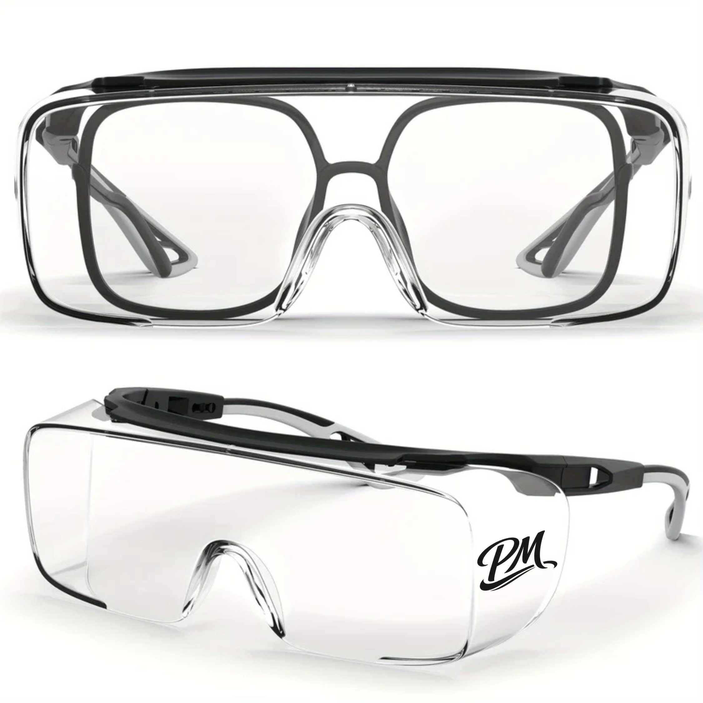 Anti-Fog Safety Glasses – Blue Light Blocking, Tinted