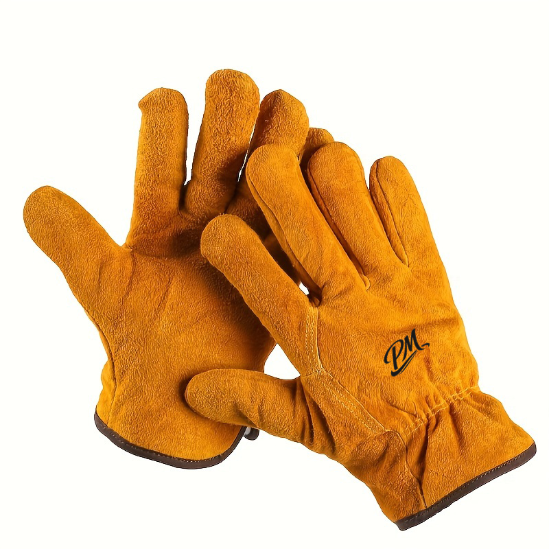 Welding Gloves – Heat & Abrasion Resistant, Reinforced Leather