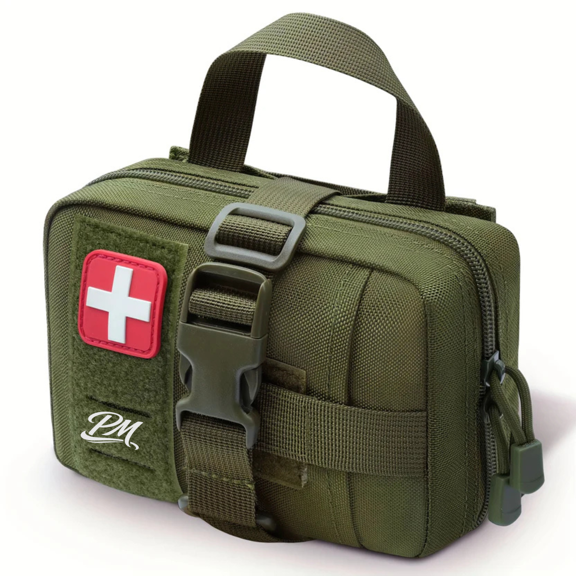 Tactical IFAK Pouch – MOLLE Compatible, Rip-Away EMT First Aid