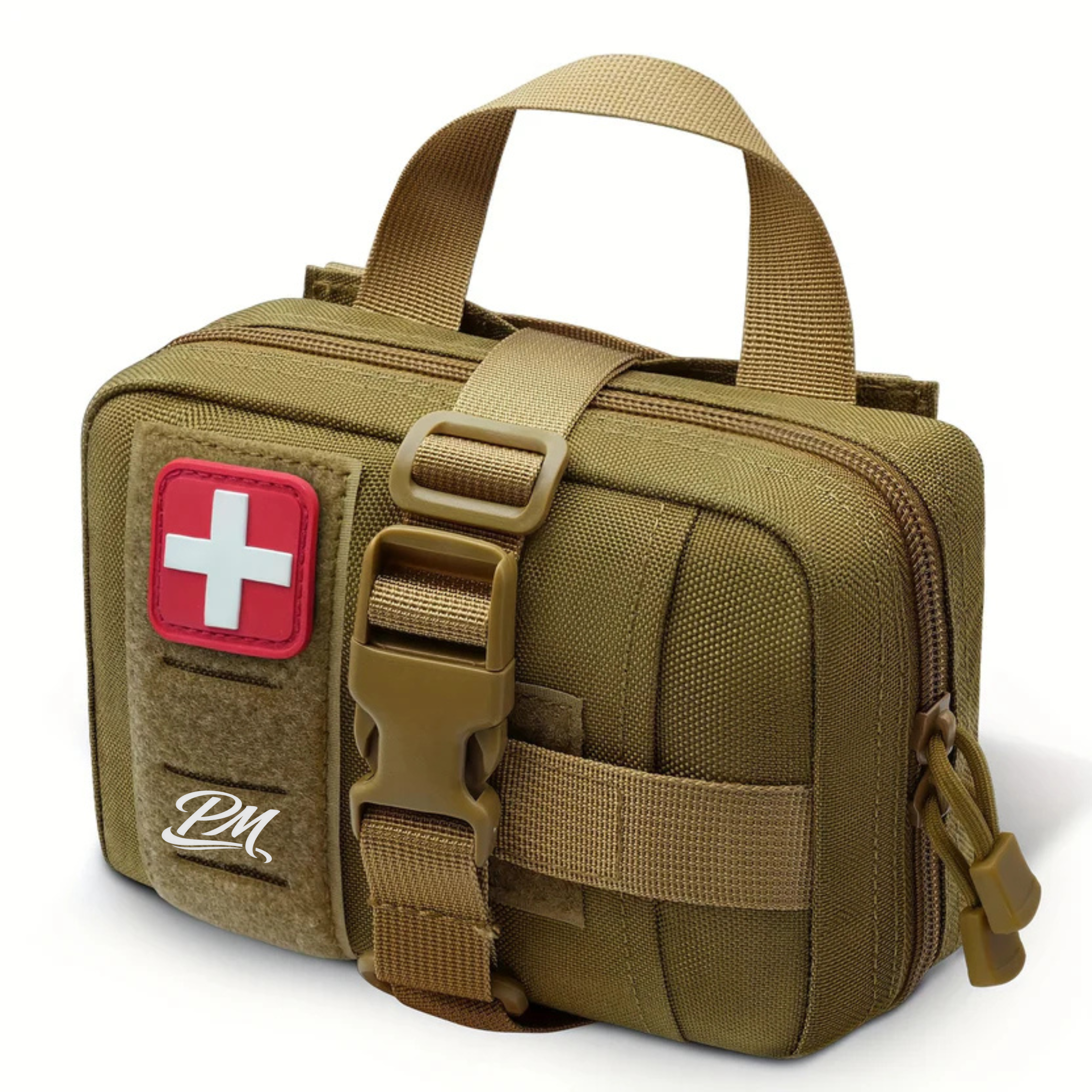 Tactical IFAK Pouch – MOLLE Compatible, Rip-Away EMT First Aid