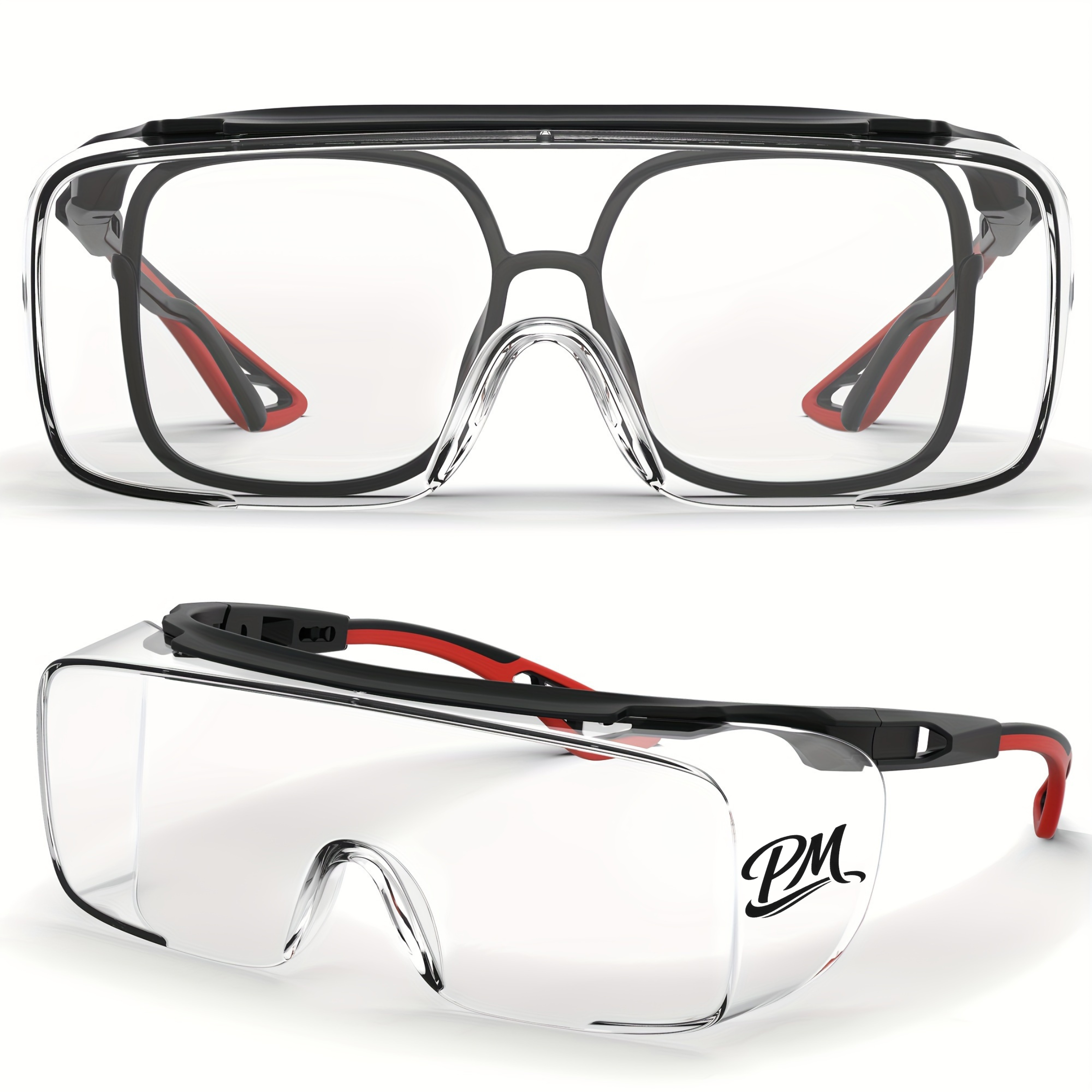 Anti-Fog Safety Glasses – Blue Light Blocking, Tinted