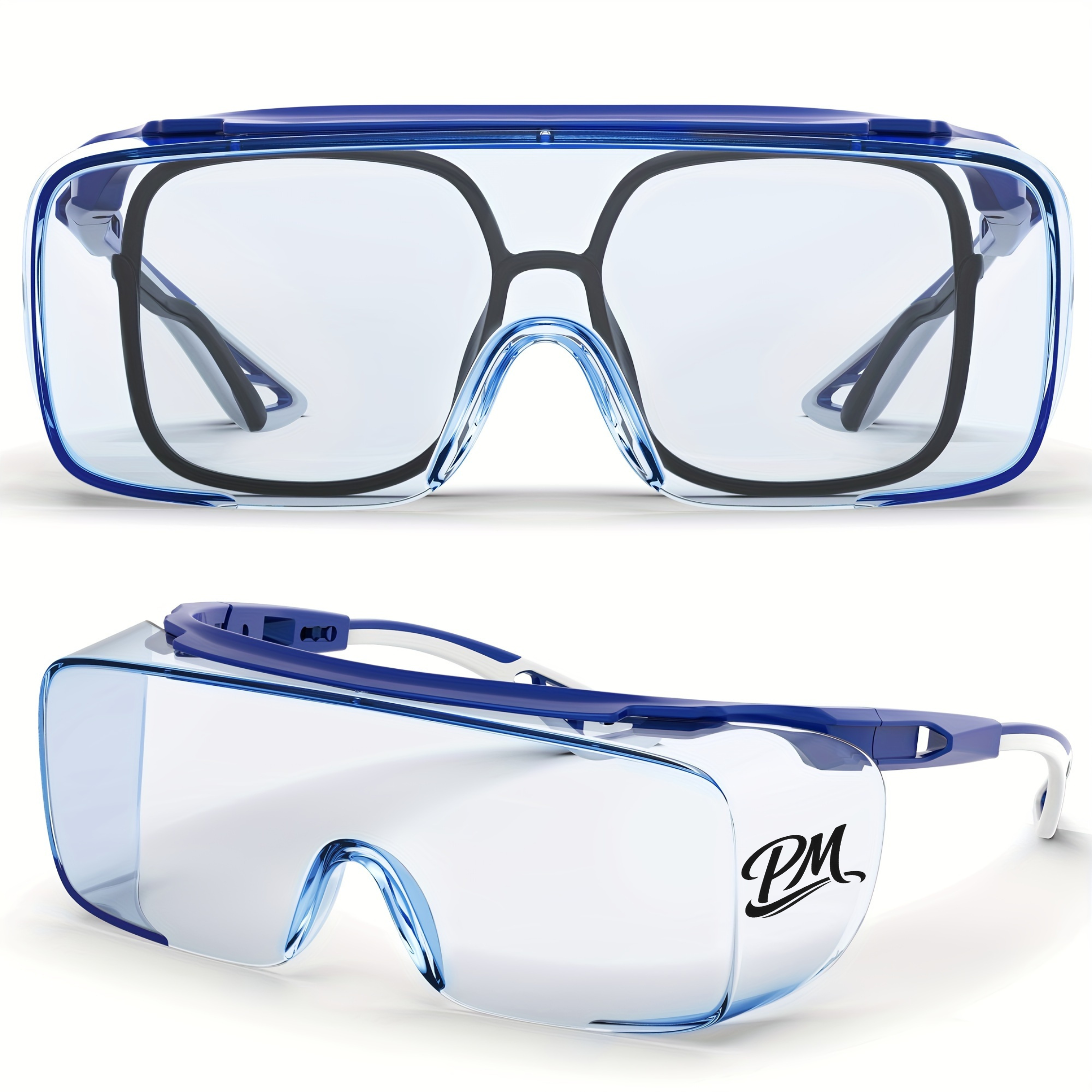 Anti-Fog Safety Glasses – Blue Light Blocking, Tinted