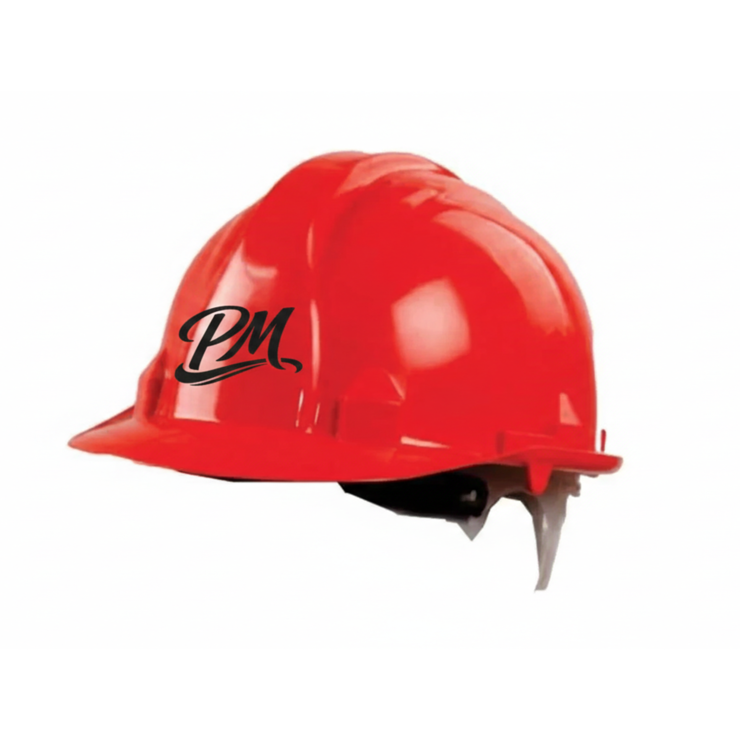 Red Safety Hard Hat – Durable Industrial Protection