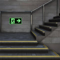 7 Glow-in-the-Dark Exit Signs – 30x15cm, Fire Safety for Hotels & Offices