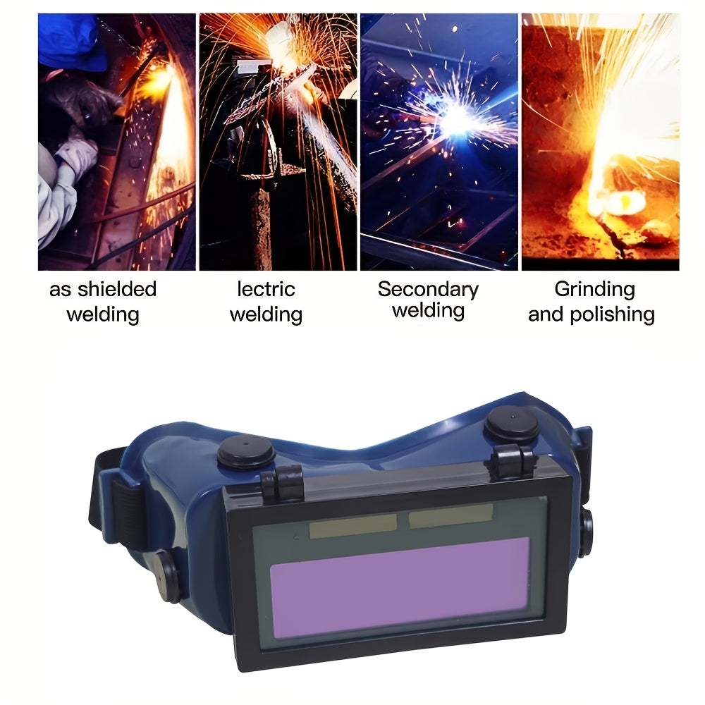 Auto-Dimming Welding Goggles – UV Protection, Impact-Resistant