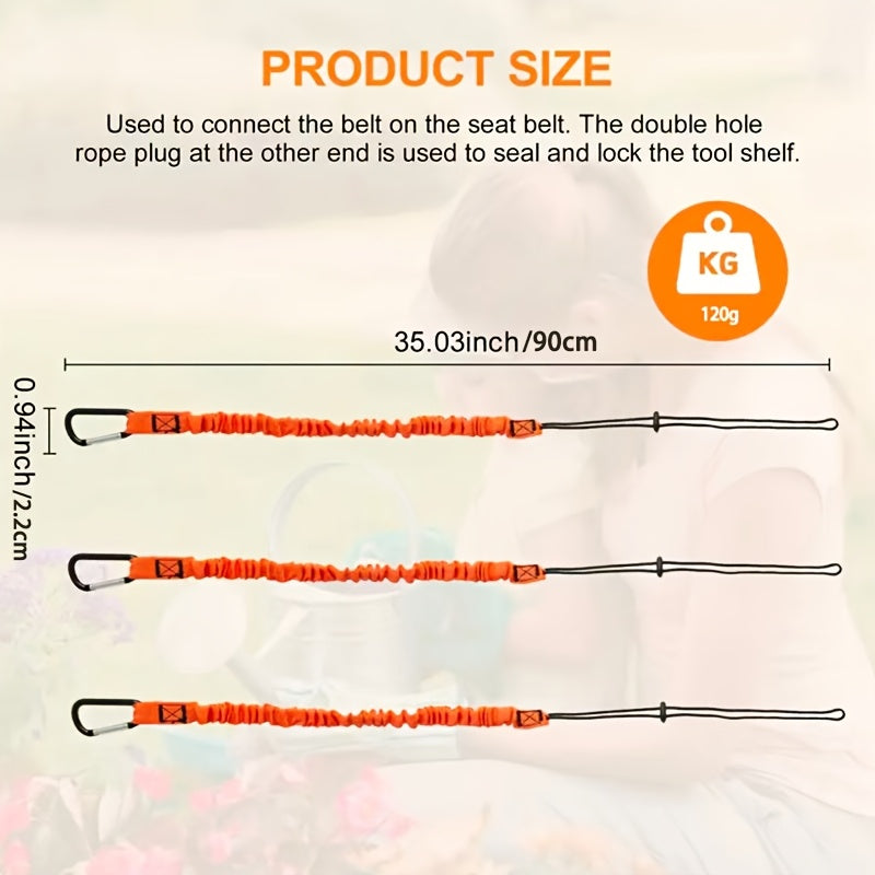 Elastic Tool Lanyard – Prevents Tool Drops